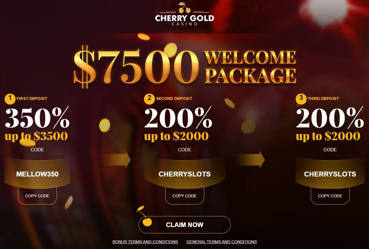 Cherry gold casino free no deposit bonus codes