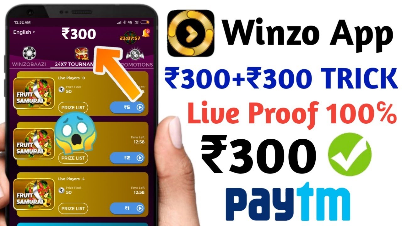 How to earn more money in winzo gold